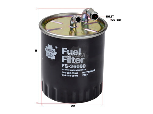 Fuel Filter Fs-26080