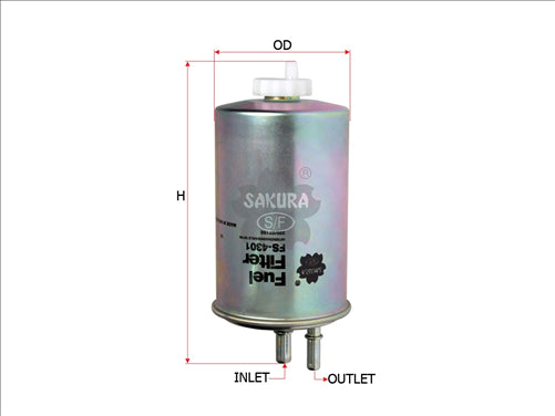 Fuel Filter Fits Ff5794 348-801-77540 Fs-4301