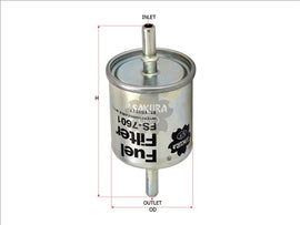 Fuel Filter Fits Bf9807 Al153517 Fs-7601