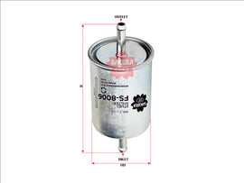Fuel Filter Fits Z200 Ws200 Wz200 Ff2034 Fs-8006