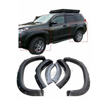Load image into Gallery viewer, Factory OEM Textured Black ABS Fender Flares for Land Cruiser 150 LC150 2014-2017 4x4 Road Accessories Perfect Fit Custo