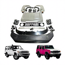 Load image into Gallery viewer, Factory Price 2024 Matte Black Body Kit for 70/76/79 Series Old Models Upgrade to 2024 Front Bumper Kit Perfect Fit