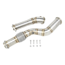 Load image into Gallery viewer, For BMW G80 M3 G82 M4 S58 Exhaust Downpipe 304 Stainless Steel Material High Performance TIG Welding