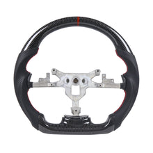 Load image into Gallery viewer, For Chevrolet Corvette C6 2007 to 2013 Real Carbon Fiber Steering Wheel Perforated Leather Grip