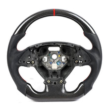 Load image into Gallery viewer, For Chevrolet Corvette C7 2014-2018 Carbon Fiber D-shaped Flat-bottom Steering Wheel Perforated Leather Grip