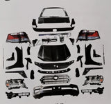 Toyota Land Cruiser 2016+ Body Kit
