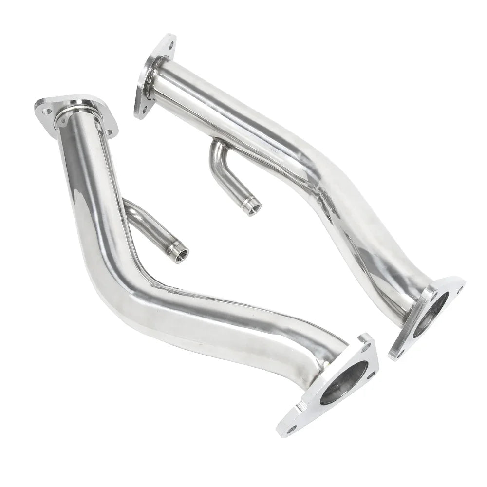 For Nissan 370Z Infiniti G37 Q50 Q60 Racing Car 2.5" Exhaust Downpipe Test Pipe All Flow