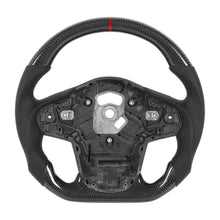 Load image into Gallery viewer, For Toyota GR Supra 2019-2022 Real Carbon Fiber Steering Wheel Nappa Prefoed Leather Car Racing Steering Wheel Compatibl