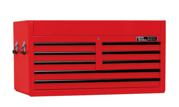 47" Godfather 8 Drawer Top Chest - Red