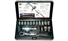 Load image into Gallery viewer, 13mm Hex Metric GearRatchet Socket Set, 16 Piece