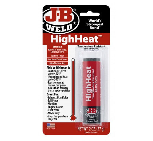 High Heat Temperature Resistant Epoxy Putty Stick 57G