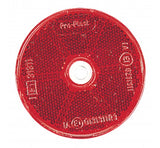 NARVA Red Reflector 60MM Diameter Pack of 2
