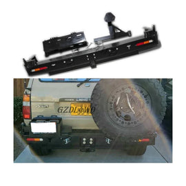 GZDL4WD 4x4 FJ80 Steel Rear Bumper Kit for Land Cruiser 80 Series LC80 1992-1997
