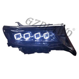GZDL4WD Car Accessories Headlights Head Lamps for LC Prado 150 2018 2019 Lens LED Lamps