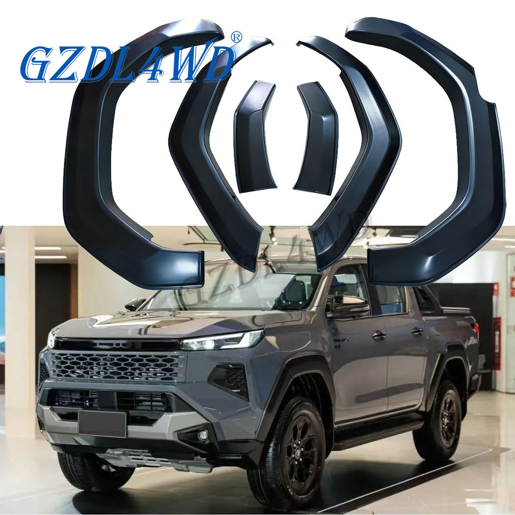 GZDL4WD Car Fender Flare for 2026 Hilux Travo Double Cab Prerunner & 4TREX Wheel Arch Fender Flare