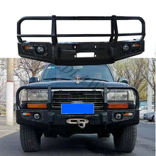 Load image into Gallery viewer, GZDL4WD Factory Steel Front Bumper for Land Cruiser LC80 Front Bull Bar