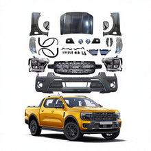 Load image into Gallery viewer, GZDL4WD Front Bumper Facelift Body Kits for Ranger T6 T7 T8 Upgrade to Ranger Wildtrak Raptor 2022 T9