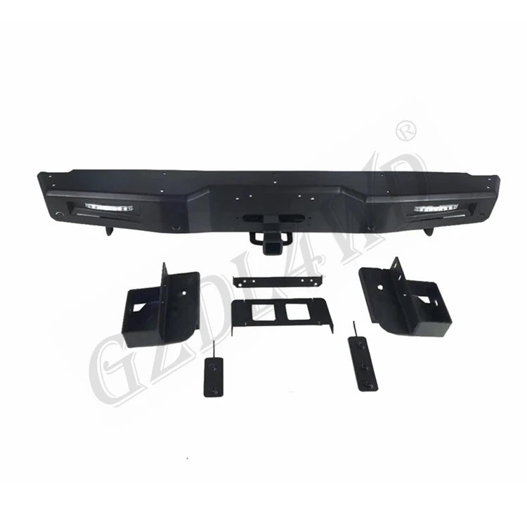 GZDL4WD Pick up Truck 4X4 Car Accessories Auto Body Systems Steel Rear Bumper Bull Bar for Hilux Revo Rocco 2015 2022