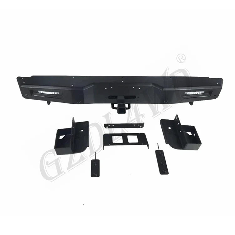 GZDL4WD Pick up Truck 4X4 Car Accessories Auto Body Systems Steel Rear Bumper Bull Bar for Hilux Revo Rocco 2015 2022