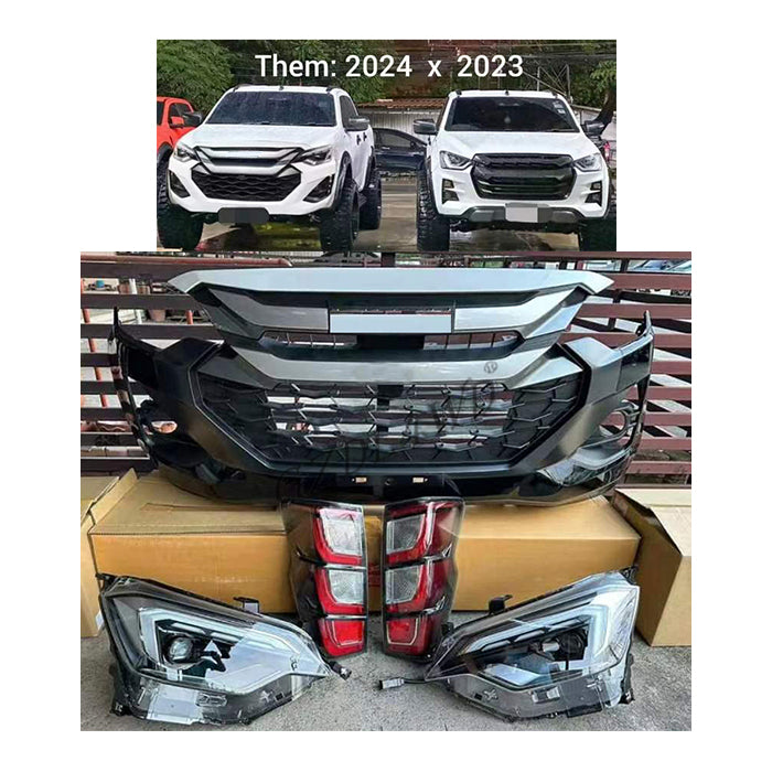 GZDL4WD Upgrade Body Kit for Dmax 2021 Upgrade to Dmax 2024 Lift Conversion Kits