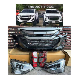 GZDL4WD Upgrade Body Kit for Dmax 2021 Upgrade to Dmax 2024 Lift Conversion Kits
