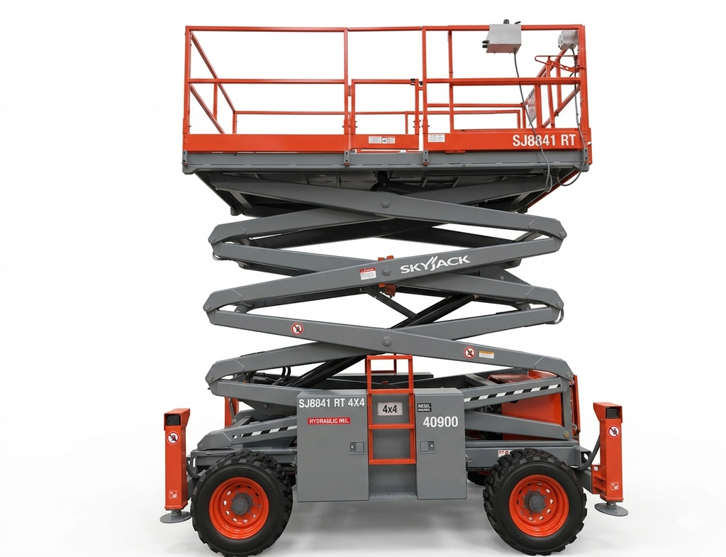 Skyjack SJ8841 RT 4WD Diesel Scissor Lift