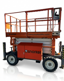 2016 Snorkel 3370RT Rough Terrain Scissor Lift