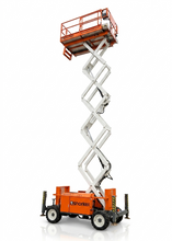 Load image into Gallery viewer, 2016 Snorkel 3370RT Rough Terrain Scissor Lift