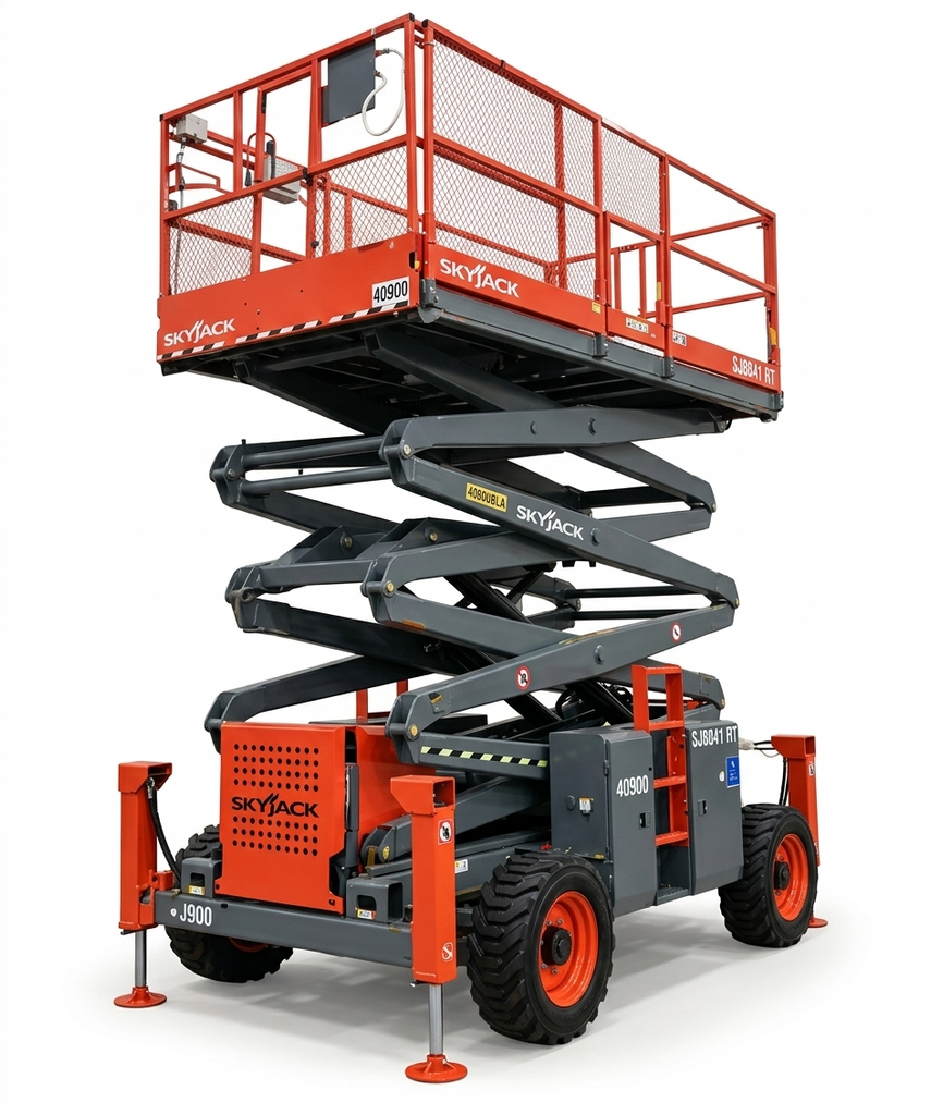 Skyjack SJ8841 RT 4WD Diesel Scissor Lift