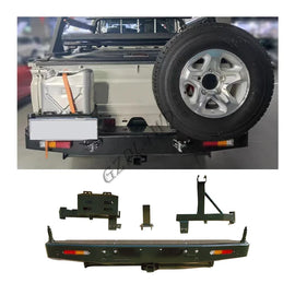 Gzdl4wd 4x4 WITH TWO HOLDER Rear Bumper for LAND CRUISER 79 SERIES 76 79 2007 Onwards LC79 Lc76