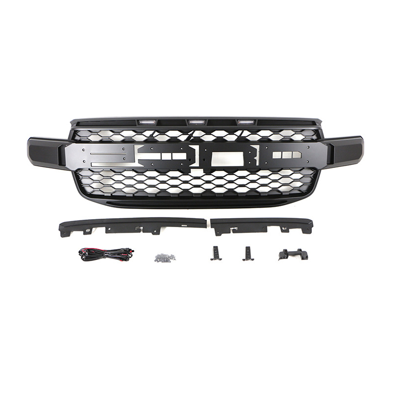 ABS mesh front grille with light for RANGER 2022-2023