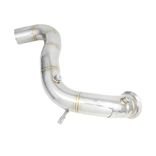Load image into Gallery viewer, Mercedes-AMG C63 / C63 S W205 2015+ M177 4.0TT 3 inch Mirror Polished Stainless Competition Downpipes