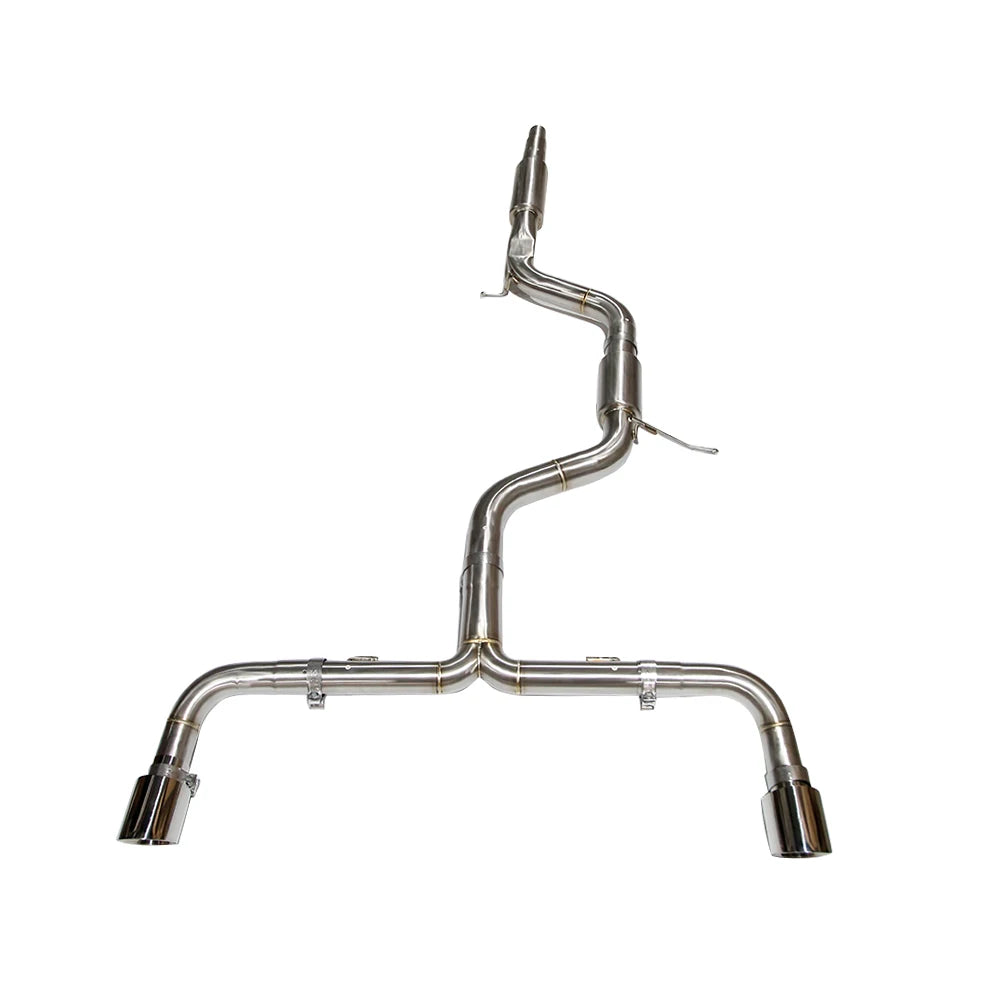 VW Golf GTI MK7 2015-2017 Stainless Steel Valved Cat-Back Exhaust System