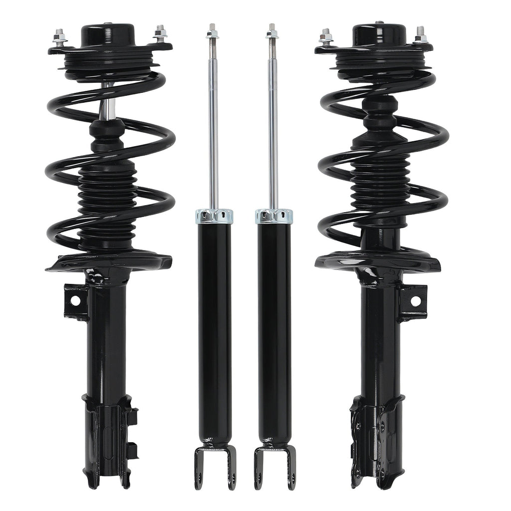 Factory 4PCS Front Rear Complete Strut Assembly with Coil Spring for Hyundai Sonata 2011 Daily Use Shocks 172585