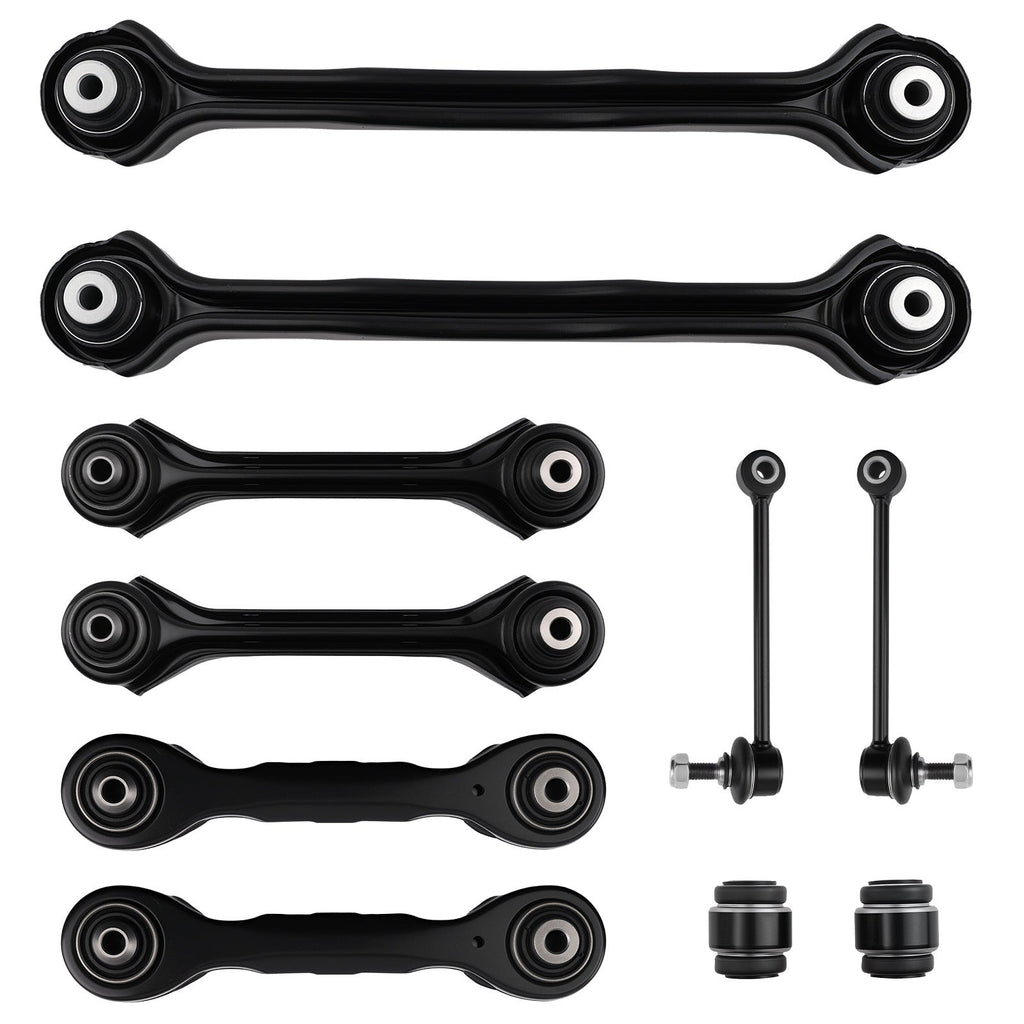 Suspension Kit 10x Rear Control Arm Bearing Wishbone of the Axle for BMW 1 3 E81 E82 E87 E88 E90 E91 E92 E93