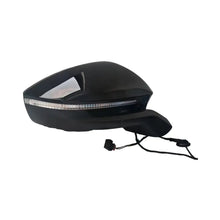 Load image into Gallery viewer, Audi A6 C8 Right Side Door Mirror Assembly Black 12-Pin 4KD857410