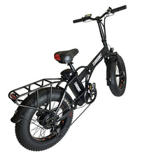 Load image into Gallery viewer, Cargo Electric Bike Factory Direct Cargo Electric Bike 48V 500W 7 Speed 20" Folding Fat Tire Electric Bike for Adults, Heavy Duty Folding E-Bike