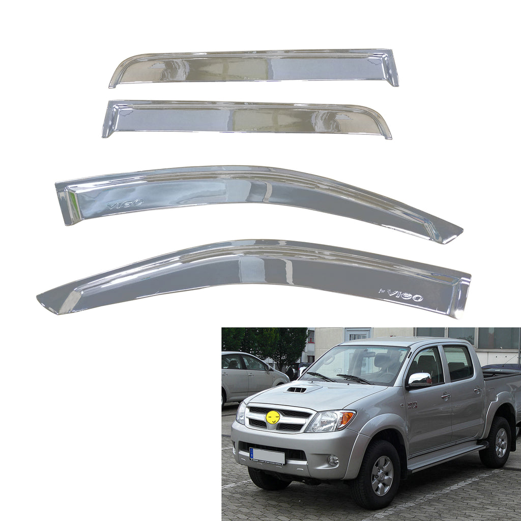 [HIL-VIS-003] 2005-2015 Toyota Hilux ABS Weather Shields