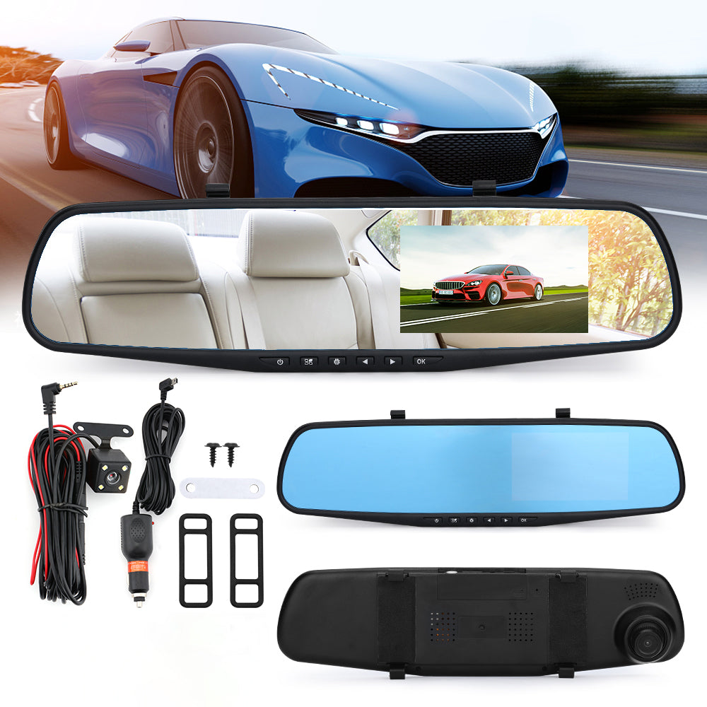 Universal 4K Rear View Mirror Dash Cam