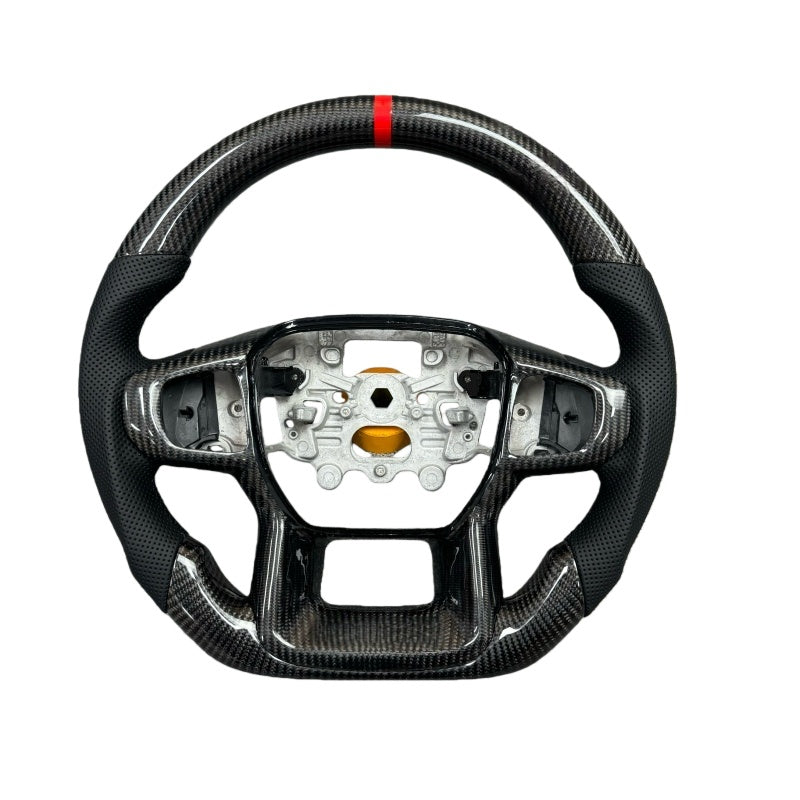 Toyota Land Cruiser Hilux Prado Cruise Control Carbon Fibre Steering Wheel
