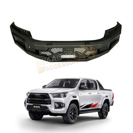 Steel front bumper for Toyota Hilux N80 GR Sport 2024-2025