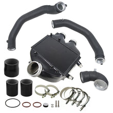 Load image into Gallery viewer, BMW S55 M2 F80 M3 F82 F83 M4 2015-2020 Top Mount Intercooler and Charge Pipe Kit - Aluminium