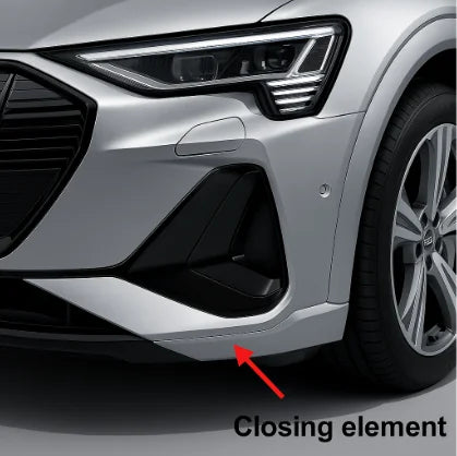 Audi Q8 e-tron 2022–2024 Front Bumper Locking Support Bracket Left / Right 4KE807365 / 4KE807366