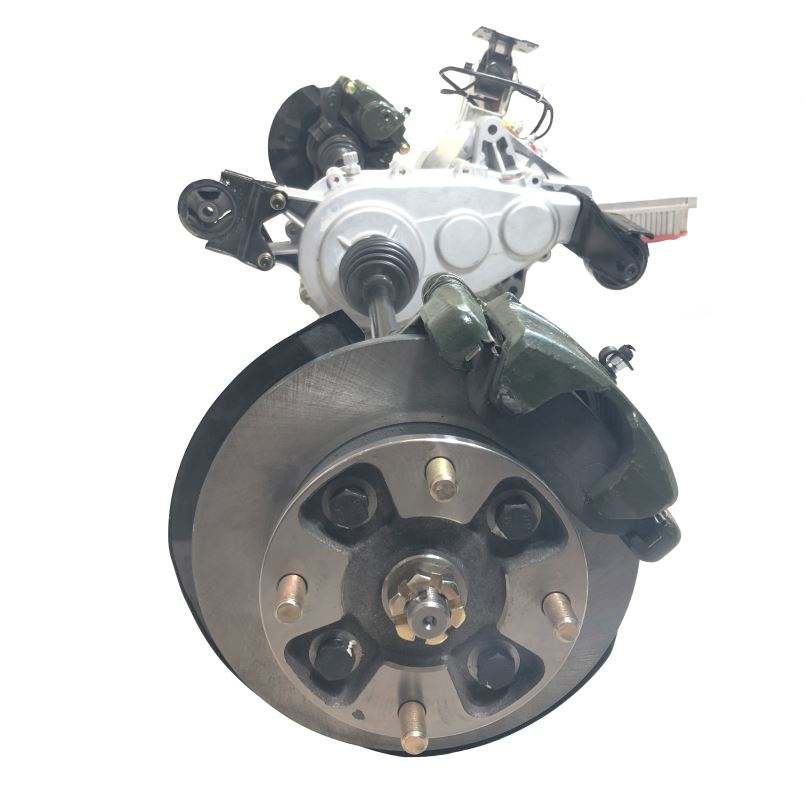 Multifunctional Front Drive Assembly for Electric Vehicle