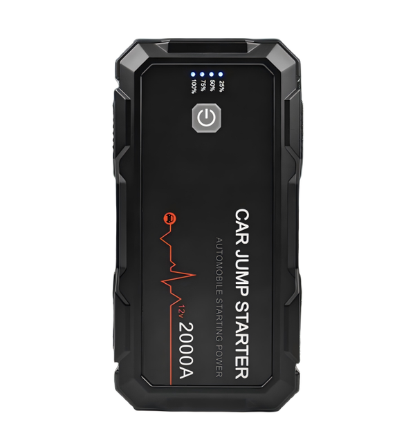 Mini Car Jump Starter 2000A Peak 12V Lithium Multi-Function Power Bank
