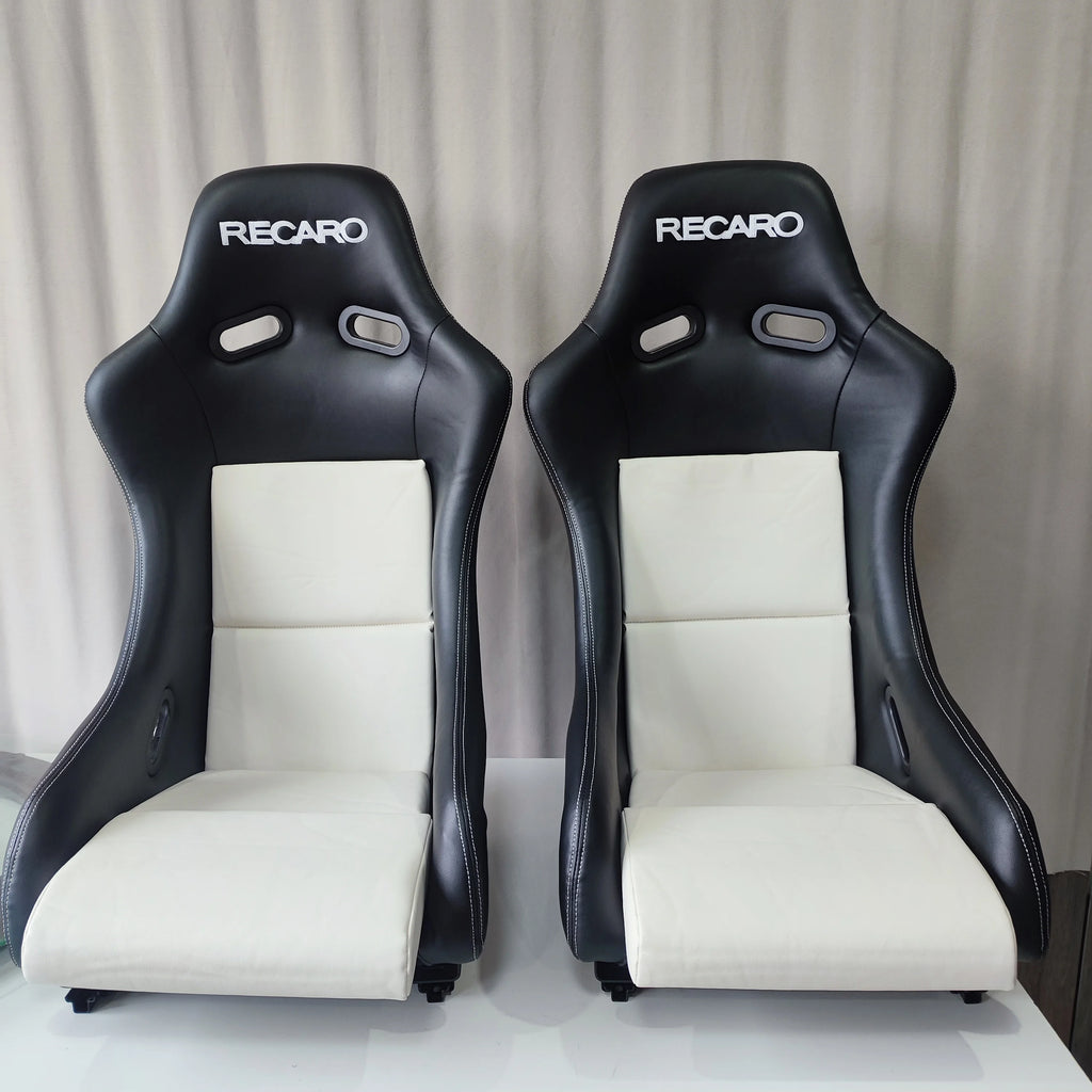 SEAT-028 Universal Fixed Position Bucket Racing Seat Carbon Fiber Embroidery