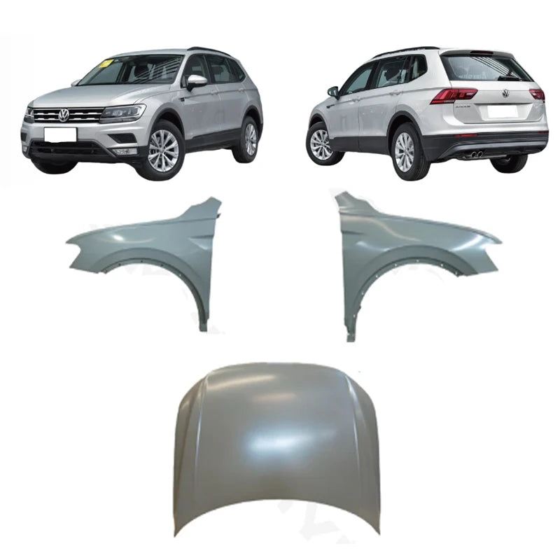 Volkswagen Tiguan 2017– Front Fender LH / RH and Bonnet 5NA821105 5NA821106 5NG823031H