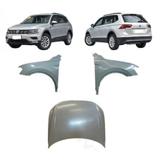 Load image into Gallery viewer, Volkswagen Tiguan 2017– Front Fender LH / RH and Bonnet 5NA821105 5NA821106 5NG823031H