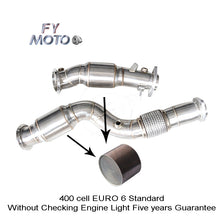 Load image into Gallery viewer, Catted Downpipe for BMW S58 G80 G82 EURO 6 Standard