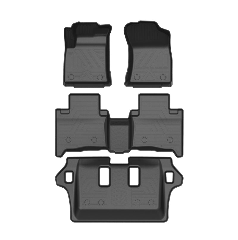 Toyota Fortuner Innova 3D Waterproof Custom-Fit RHD TPE Floor Mats